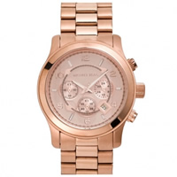 Buy Michael Kors Watches Gents Chronograph Rose Gold Watch MK8096 online