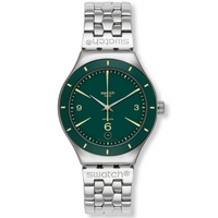 Buy Swatch Gents Irony Green Sky Automatic Watch YAS410G online