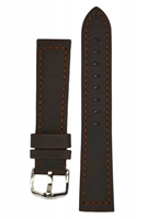 Buy Hirsch Terra Leather Watch Strap - 04633010-2-22 online