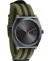 Buy Nixon The Time Teller Green Black Watch online