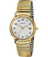 Buy Accurist Mens Gold Watch online