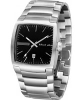 Buy Black Dice Mens FLOW Silver Black Watch online