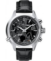 Buy Timex Intelligent Quartz Mens Black World Time Watch online